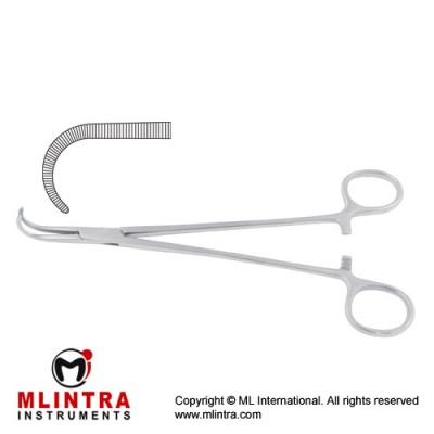 Negus Haemostatic Forceps Fig. 1 Stainless Steel, 19.5 cm - 7 3/4"